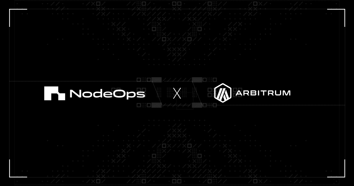 NodeOps secures a strategic grant from Arbitrum Foundation